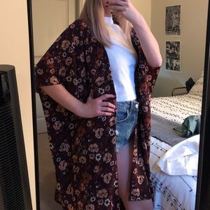 Floral kimono
